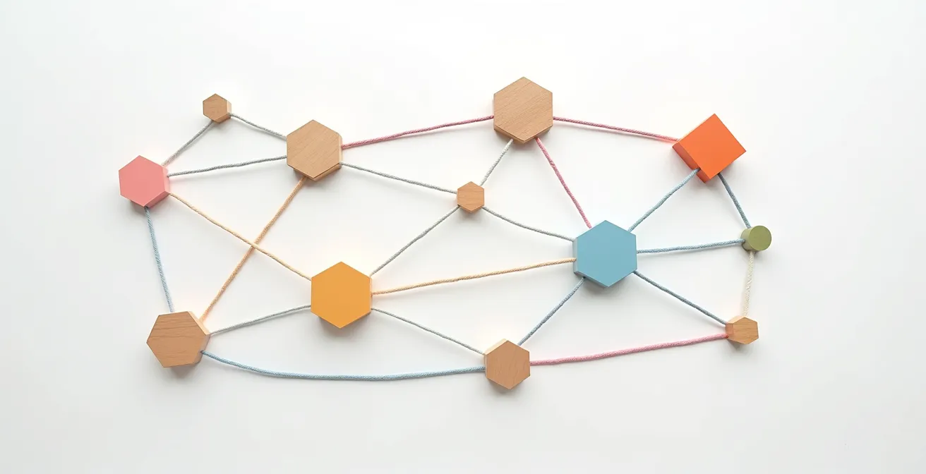 Conexiones simbólicas entre aplicaciones empresariales automatizadas