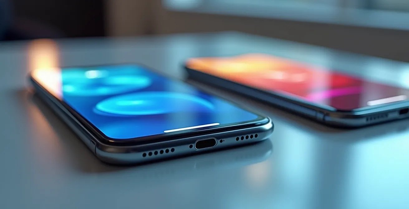 Comparación visual del uso profesional de LinkedIn versus Instagram para negocios B2B