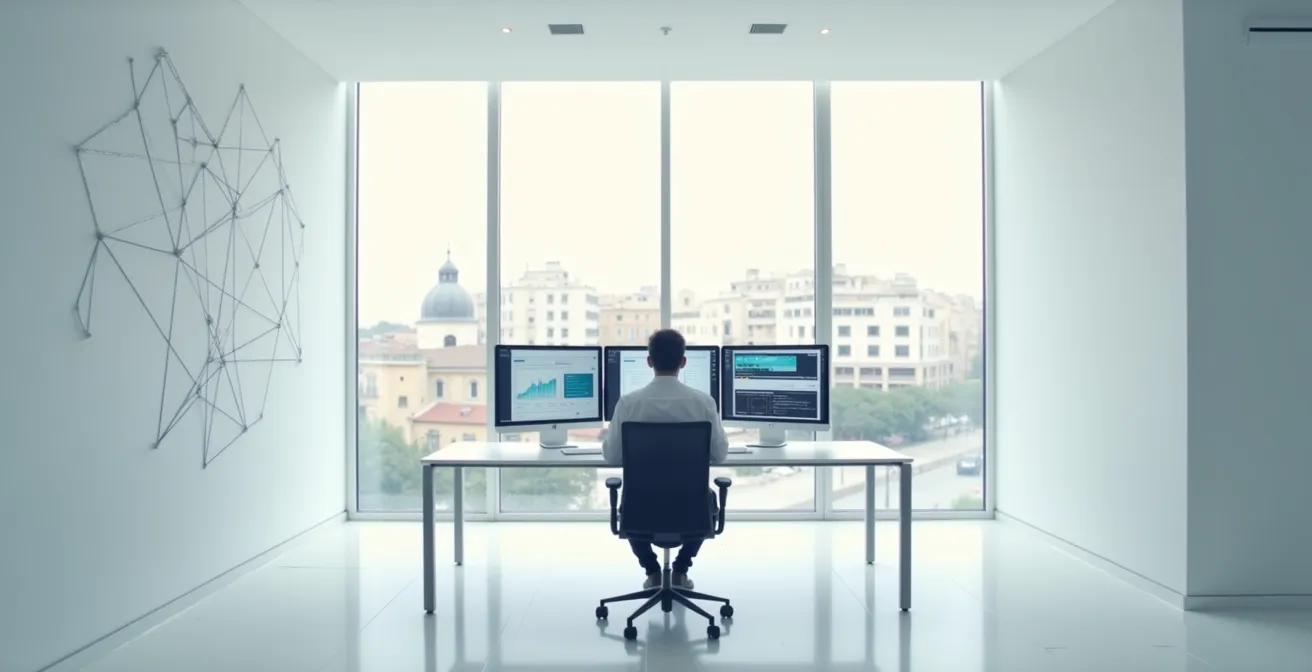 Sistema CRM mostrando flujo de nurturing post-negativa para prospectos españoles