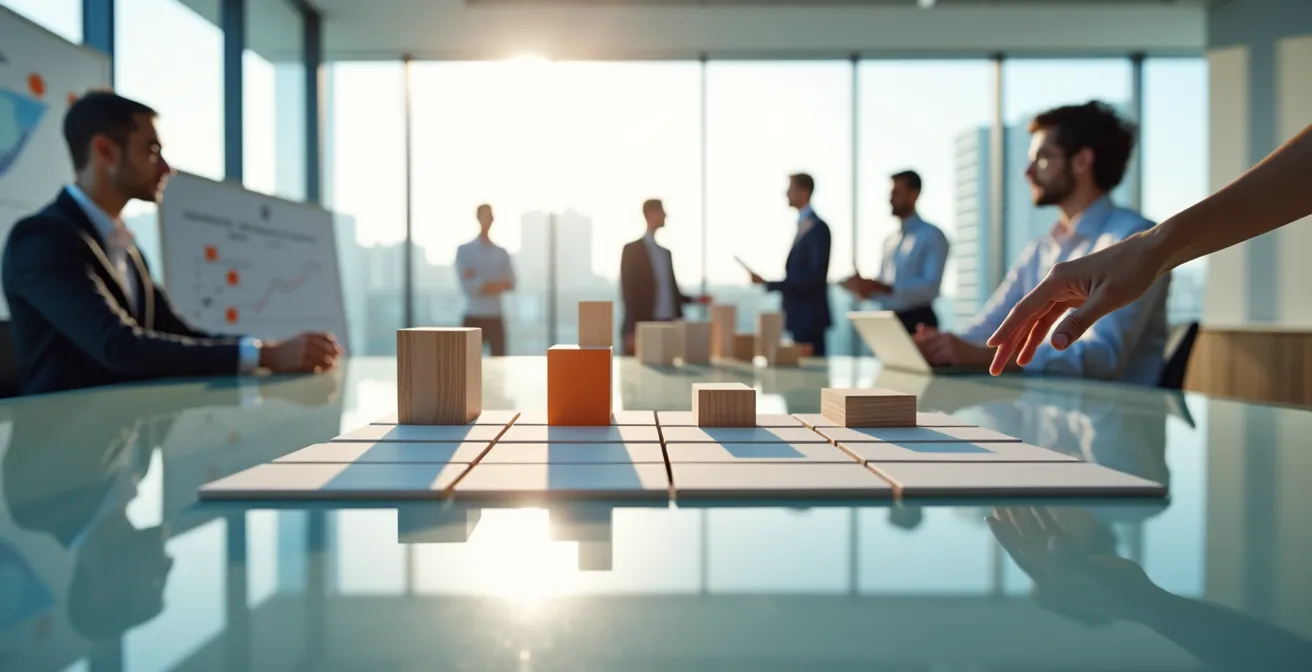 Matriz visual de decisión estratégica para pivotar en el mercado español