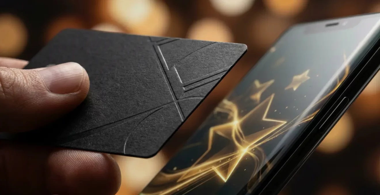 Proceso de captación de reseñas en Google My Business con tarjetas NFC